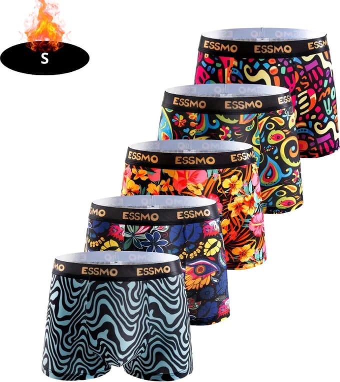 Nivard Onderbroeken Heren - Boxershort - Ondergoed - Boxer - Underwear - Mannen - 5 Pack - Gemengd - S