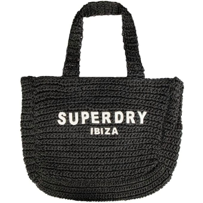 Superdry Crochet City Stoffentas Beige