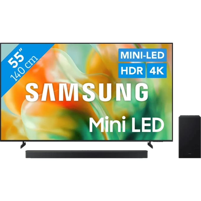 Samsung Mini-led 55" M83H (2026) + Samsung HW-B450F (2025)