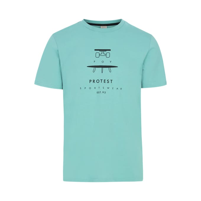 Protest Prtandros – T shirt Heren – Korte mouwen – Ronde hals