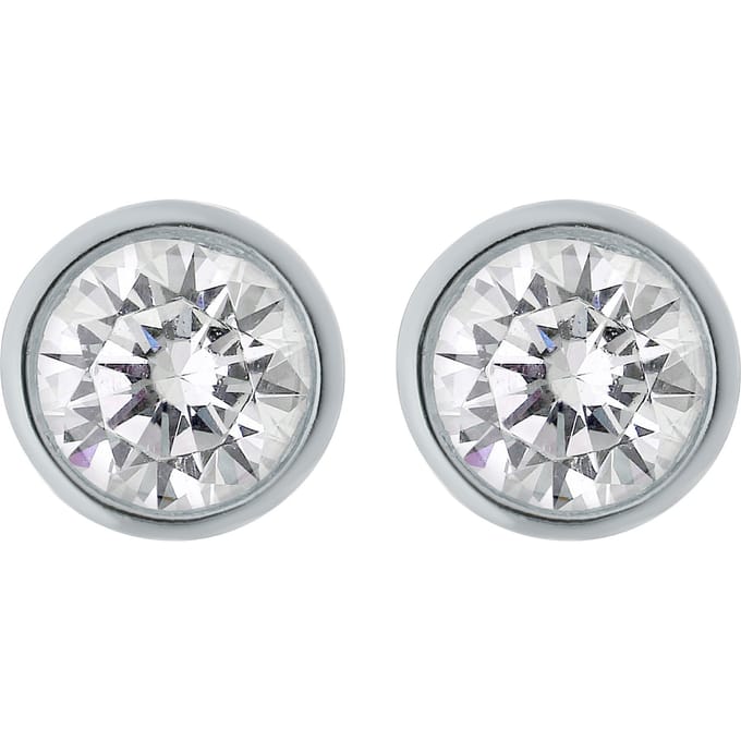 Orphelia Dames 925 Sterling Zilveren Stud Oorbellen - Zilver ZO-6079