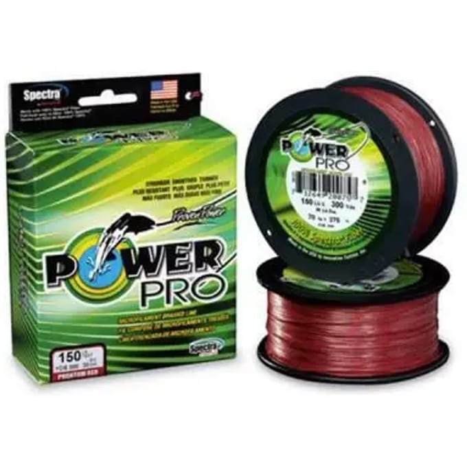 Power Pro Dyneema | Red | 0.46mm | 455m