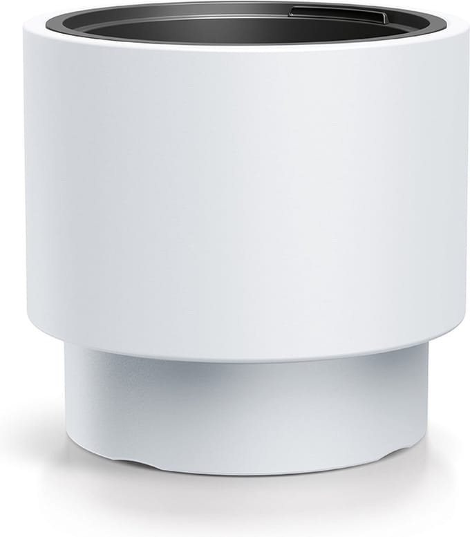 Bloempot Rond Heos N Slim 40cm WIT Prosperplast