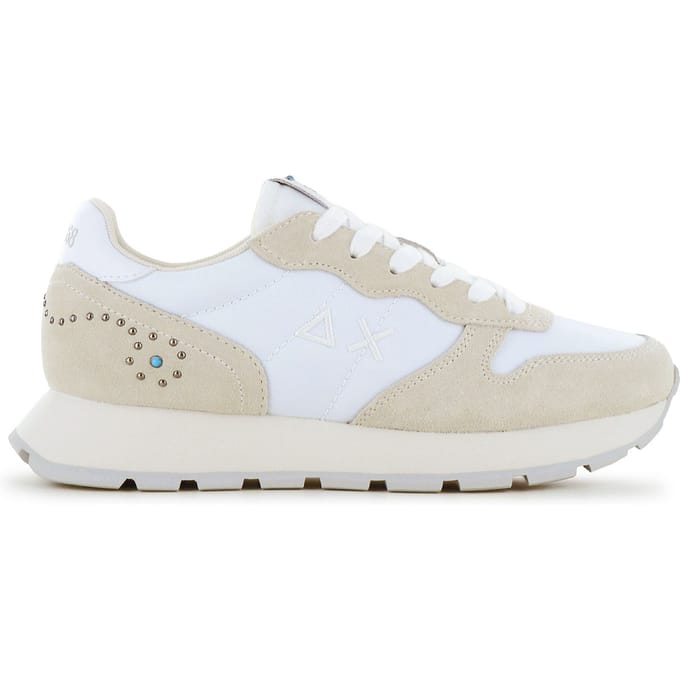 SUN68 Ally Studs - Damen Sneakers Schuhe Weiß Z36205-01 ORIGINAL EU 41