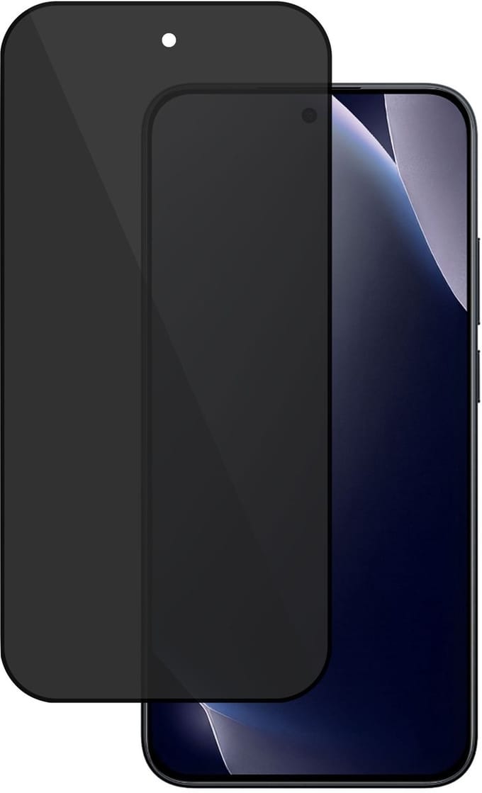 TechNow Privacy Screenprotector geschikt voor Xiaomi Redmi Note 15 Pro 4G – Gehard Glas – Anti Inkijk – Rounded – TechNowt+