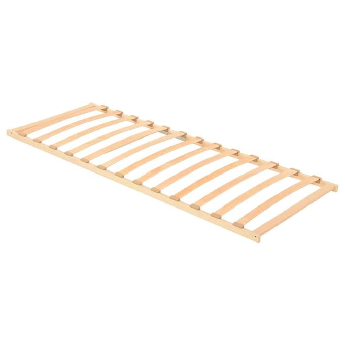 vidaXL - Lamelbodem - Bruin - 80 - x - 190 - cm - Massief - beukenhout