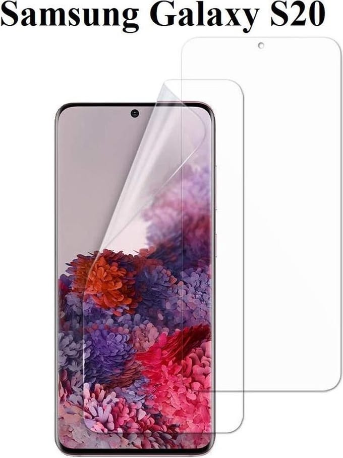 Screenprotector Geschikt voor Samsung Galaxy S20 Diamond Folie Screenprotector Full-screen