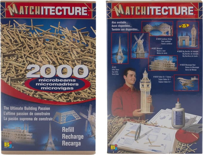 Matchitecture 2000 microbalkjes recharge