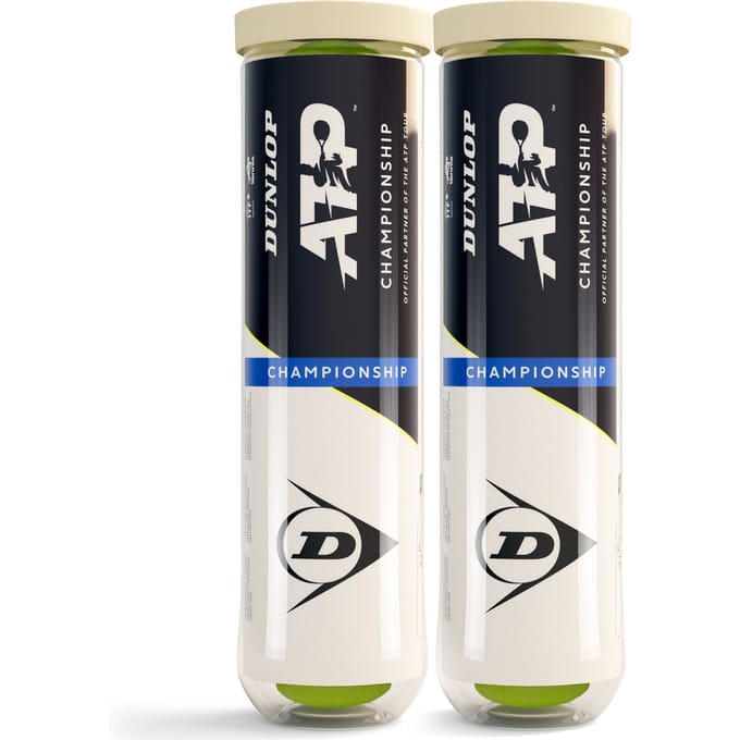 Dunlop ATP Championship Bi Pack 2x Verpakking 4 Stuks