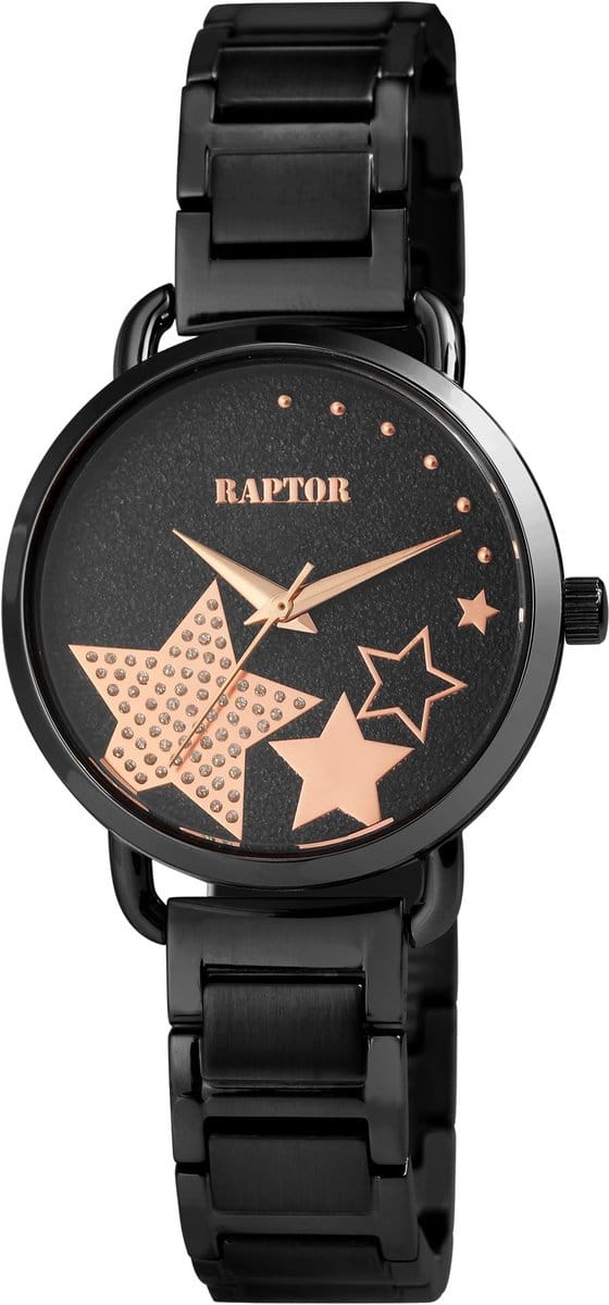 Raptor Dameshorloge Edelstahl Shienne, 3 ATM