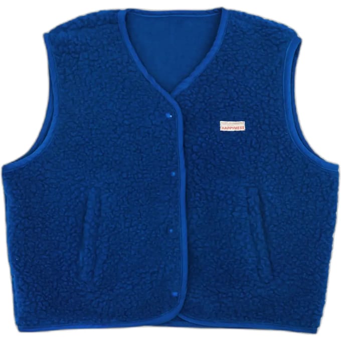 Mouwloze Merinowollen Vest Happymess