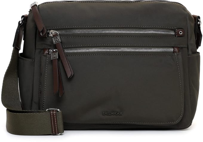 EMILY & NOAH Schoudertas E&N Esther ( 65141 ) - Dames handtassen - oliv 960