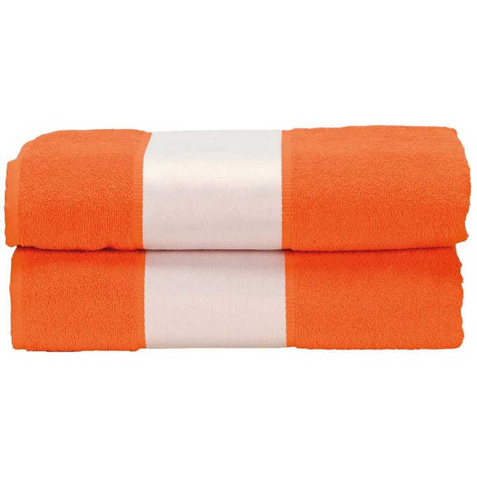 ARTG Subli-Me Badhanddoek (Helder oranje)