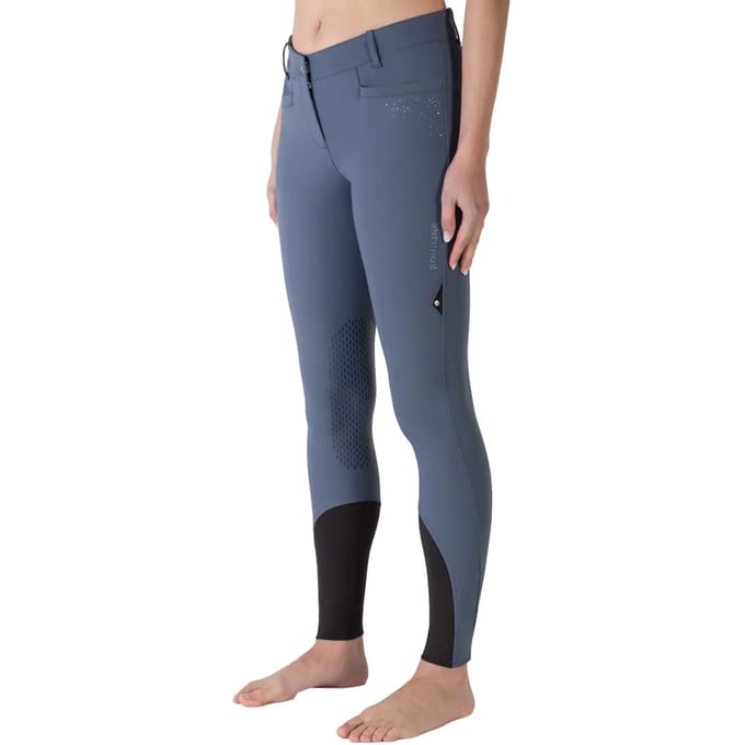 Rijbroek mid grip dames Equiline Eqash Strass