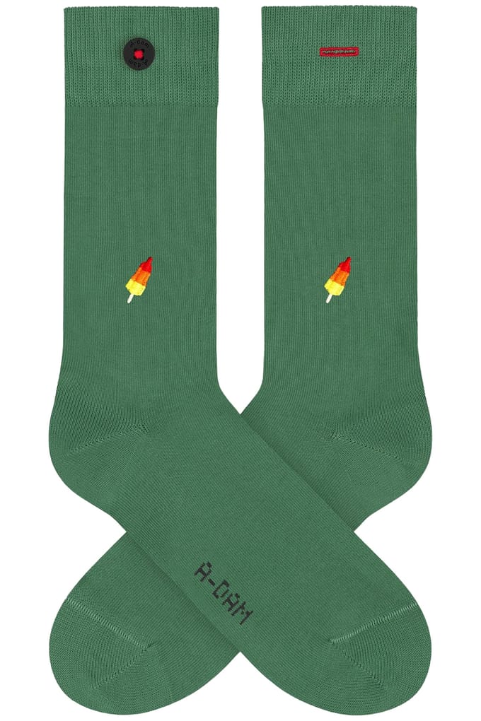 A-DAM Unisex 4-pack Casual Socks Multicolor Größe: 41-46 | Socken Outlet | Unisex