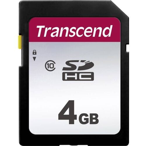 Transcend Premium 300S SDHC-kaart 4 GB Class 10, UHS-I, UHS-Class 1