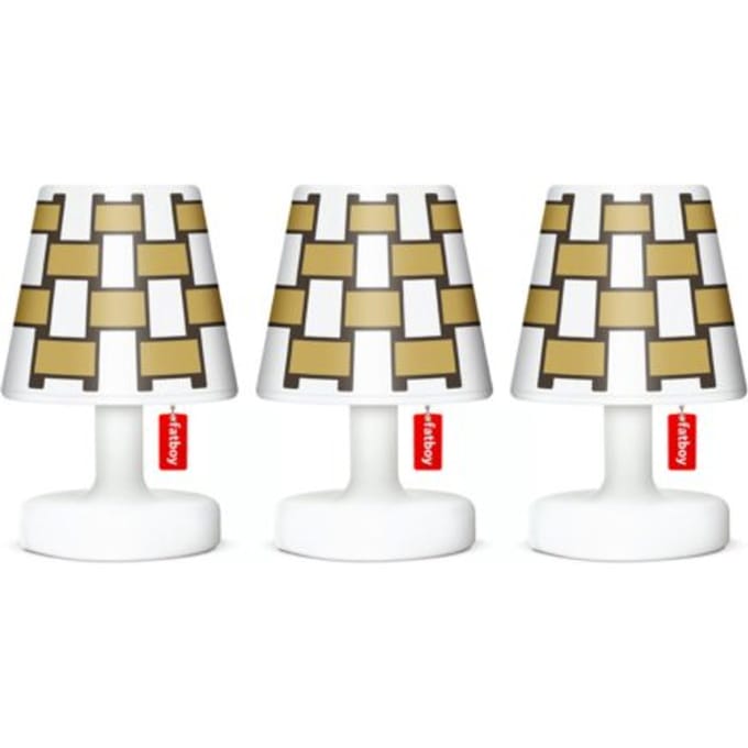Fatboy mini cappie set basket weave gold honey à stuks