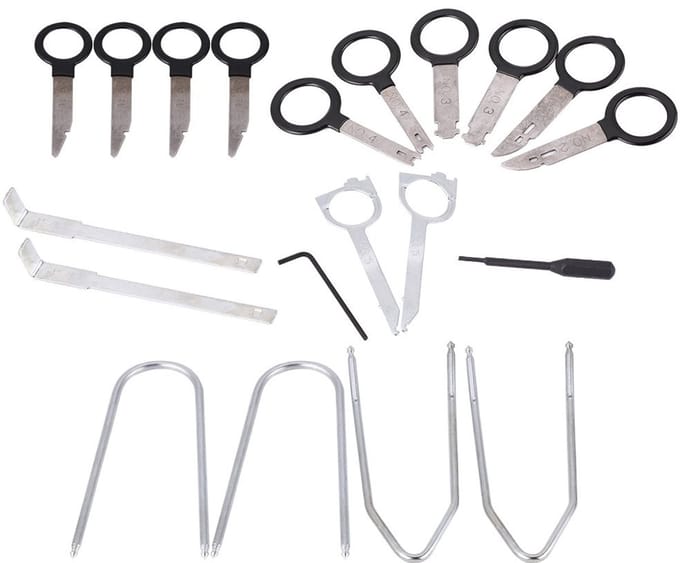 Dailygoody - 20-delige Auto Stereo Verwijder Tool Set - Universele