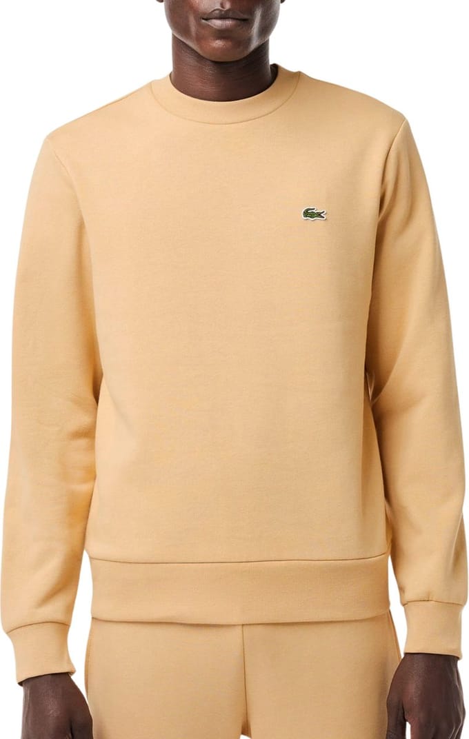 Lacoste Sweater Beige - Maat XXL - Heren - Sweaters