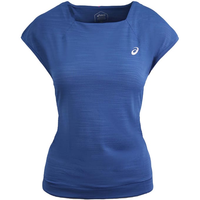 Asics Tennis Dames Blauw T-Shirt