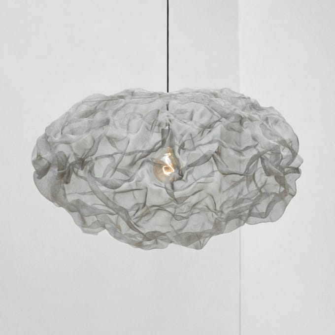 Northern Heat hanglamp, staal, Ø 80 cm