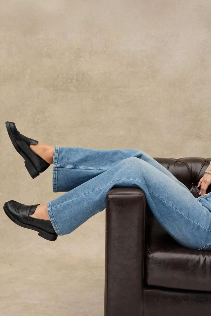 Brede Pas Comfort Denim Jeans