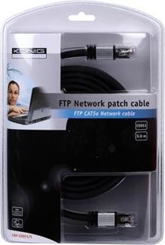Konig Cat5e Patchkabel - 5 meter