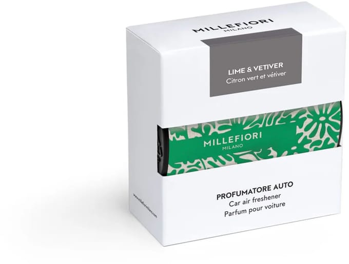 Millefiori Milano - Autoparfum Icon T1 - Textile - Lime & Vetiver