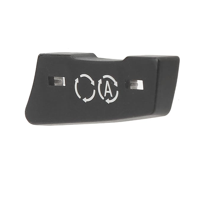 Klimaatregeling Knop Airconditioning Cyclus Knop Auto Interieur Klimaatregeling Paneel Knop voor 5 Serie E60 E61 2004‑2007 gray