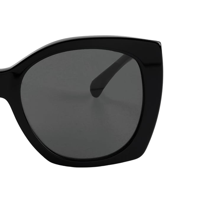 Lunettes de soleil Papillon Logo Chanel Lunettes de soleil Femme Noir 0CH5519 Basic Packaging-Eyeglass Case+Box,55,Black