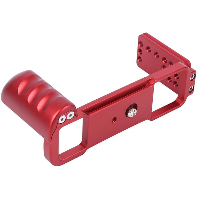L Snelkoppelingsplaat Horizontale Verticale Opname Handgreepbasis voor Fuji GFX 50R CameraRood rood