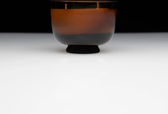 Serax Vincent Van Duysen Tanger geurkaars XS D9.6cm H6.5cm amber