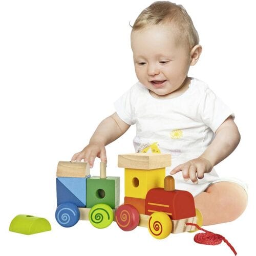 Eichhorn Houten Trein - Locomotief - vanaf 1 jaar