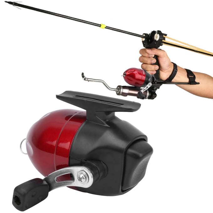 Moulinet de Pêche à la Carpe Roue Alliage Léger 2.6 : 1 Moulinet de pêche Baitcasting Ligne 0.25MM black
