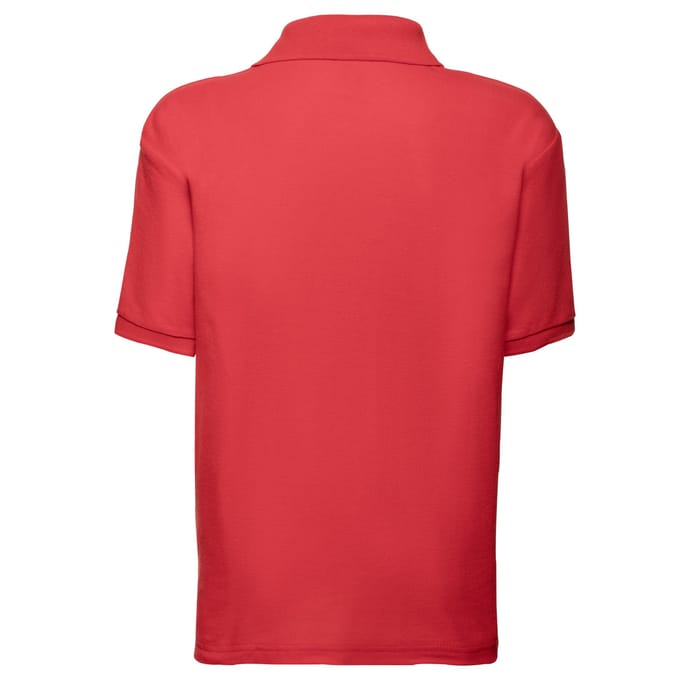 Fruit of the Loom Kinder/Kinder 65/35 Poloshirt (Rood)