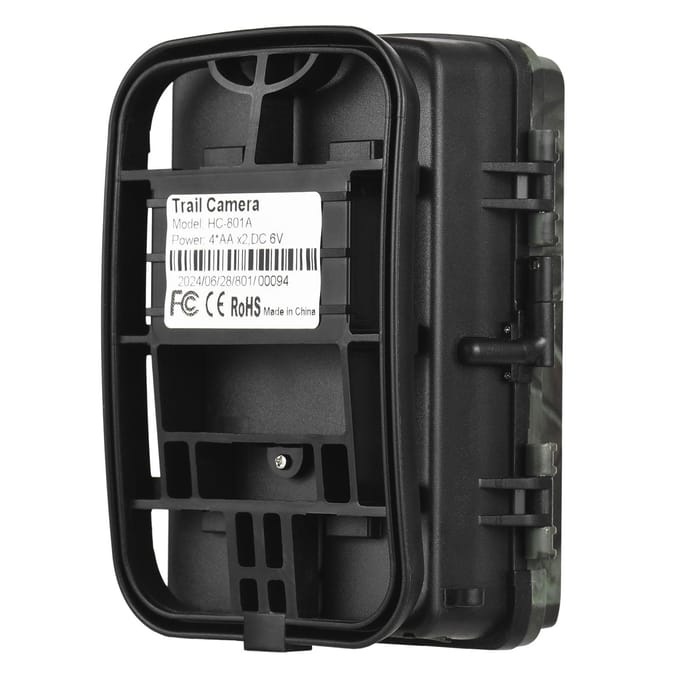 Trail Camera Nachtzicht Bewegingsgeactiveerde Waterdichte 24MP+2.7K Wildlife Camera met 36 IR LED's 5MP AA Battery