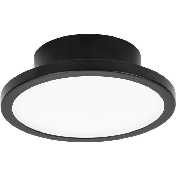 LightMe LM85656 LM85656 LED-plafondlamp LED GX53 8 W Zwart
