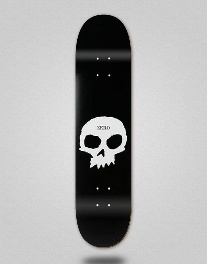 Skateboard Deck 8.25 Inch - Strakke Single Skull Design - Hoge Kwaliteit Blank Deck
