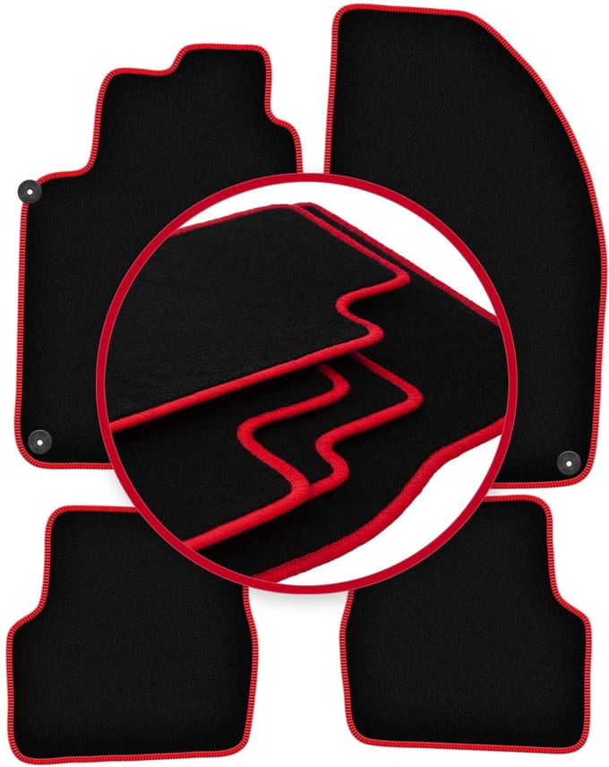 CARLUX-RED automatten voor: Lancia Kappa sedan (1994-2002)