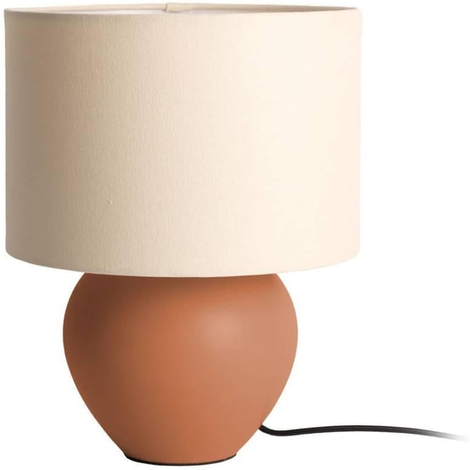 Leitmotiv Tafellamp Alma Cone - Bruin - Ø23cm - Scandinavisch