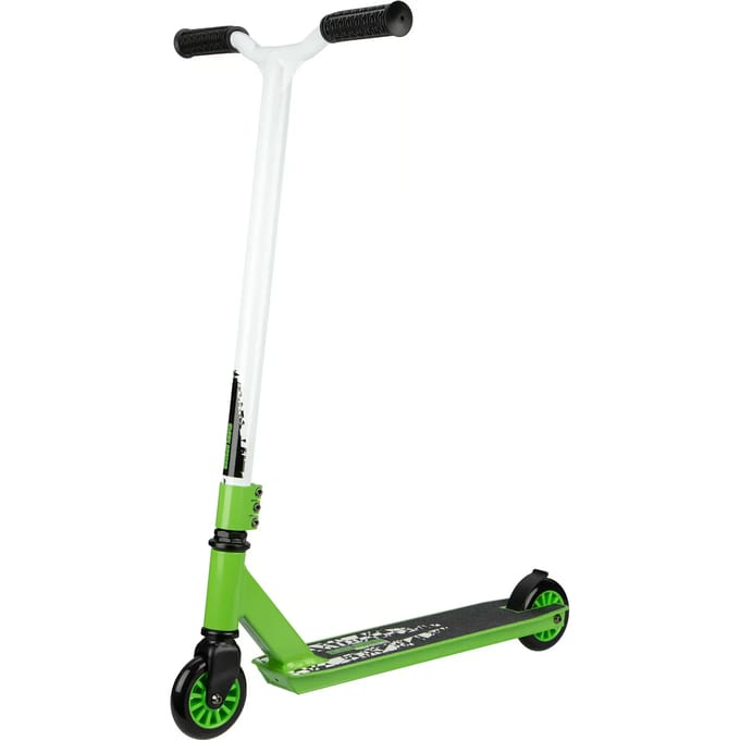Black Dragon Stuntstep - Vert Racer - Groen/Wit - Step - 100KG