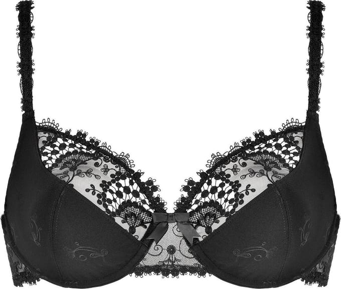Simone Pérèle Wish Beugel Bh 12B318 Zwart 90C