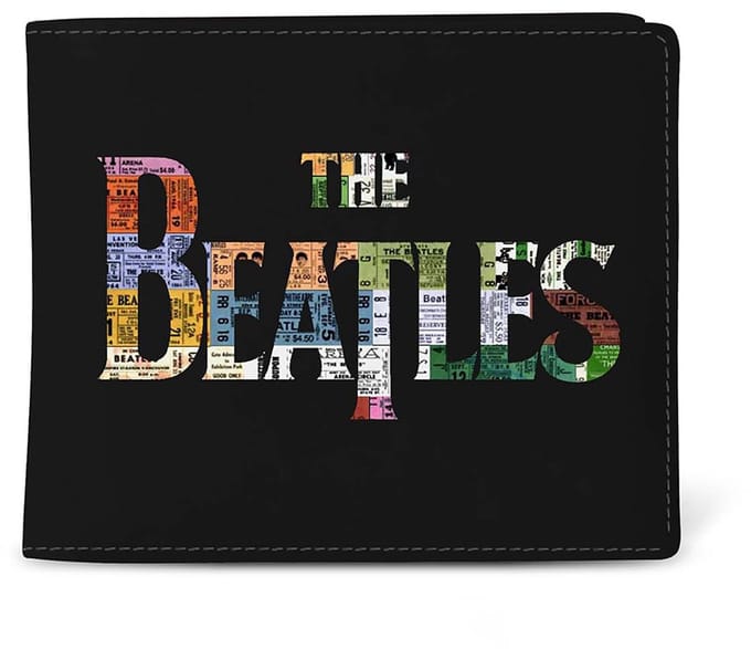Rocksax The Beatles - Tickets Portemonnee - Zwart