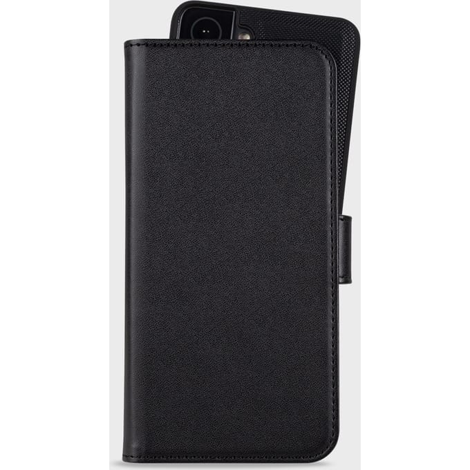 Wallet Case Magnet Black Galaxy S22