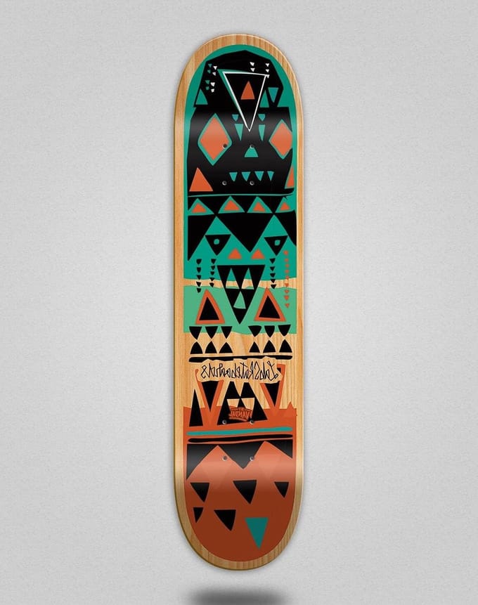 Skateboard Deck - Onderdeel Plank - Street Skateboarding - Duurzaam Ontwerp - 8.5 Inch - Natuurlijk