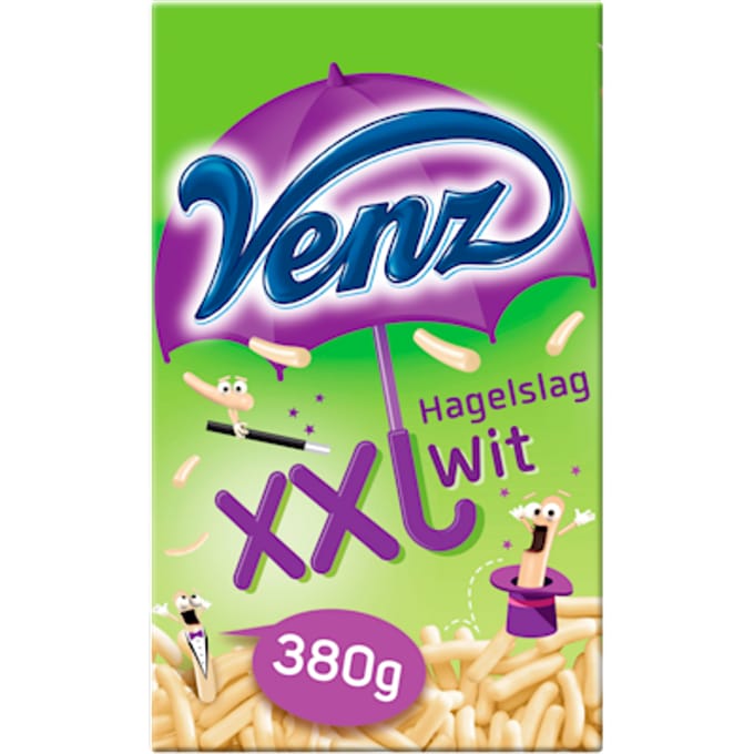 Chocoladehagel XXL wit