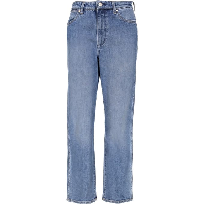 Wrangler - Maat W26 X L32 - THE RETRO Mom fit Dames Jeans