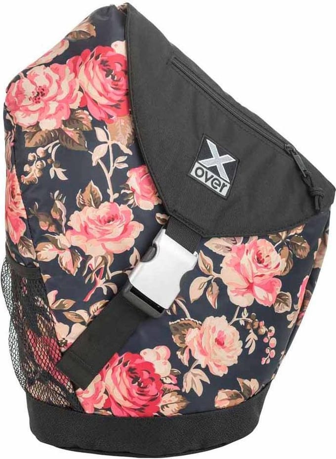 X-Over Joyride Roses in Black M