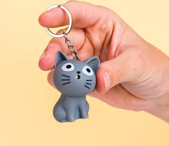 OOTB Kat Sleutelhanger (assorti)