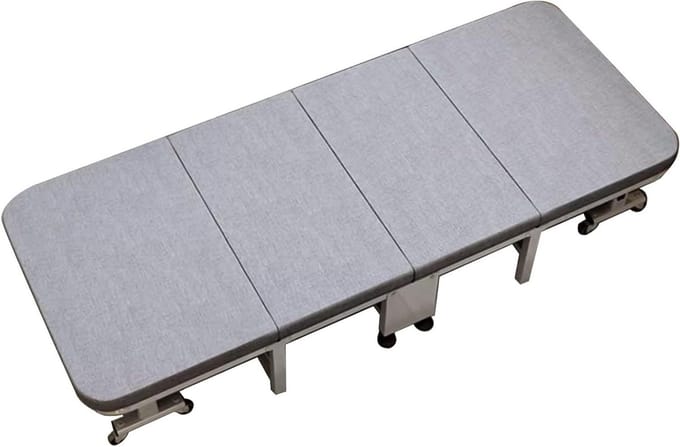 Relaxstoel Klapbaar - Zonnebed Tuin - Buiten Ontspannen - Ergonomisch Ontwerp - 190x60x30cm - Grijs